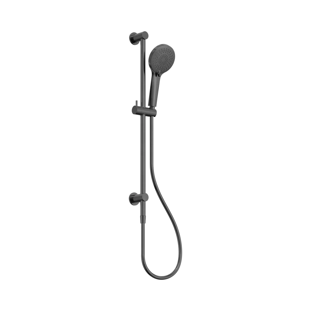 3-Function Nero Shower Rail - Gun Metal