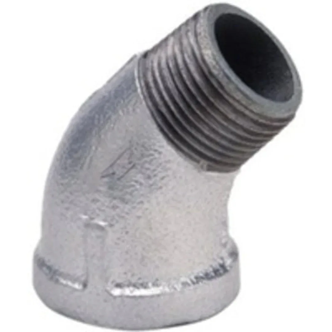 40MM ELBOW 45DEG MF GALV