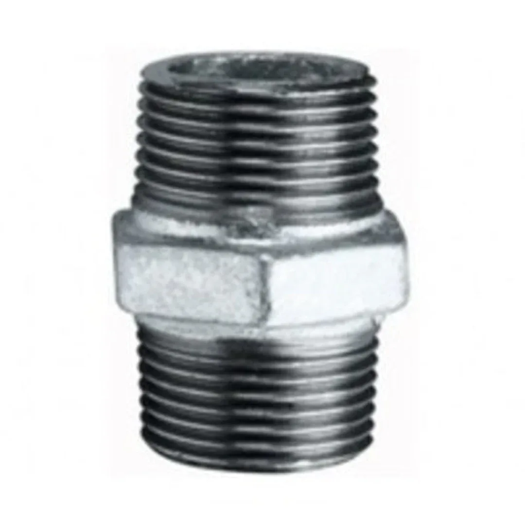 6MM HEX NIPPLES GALV