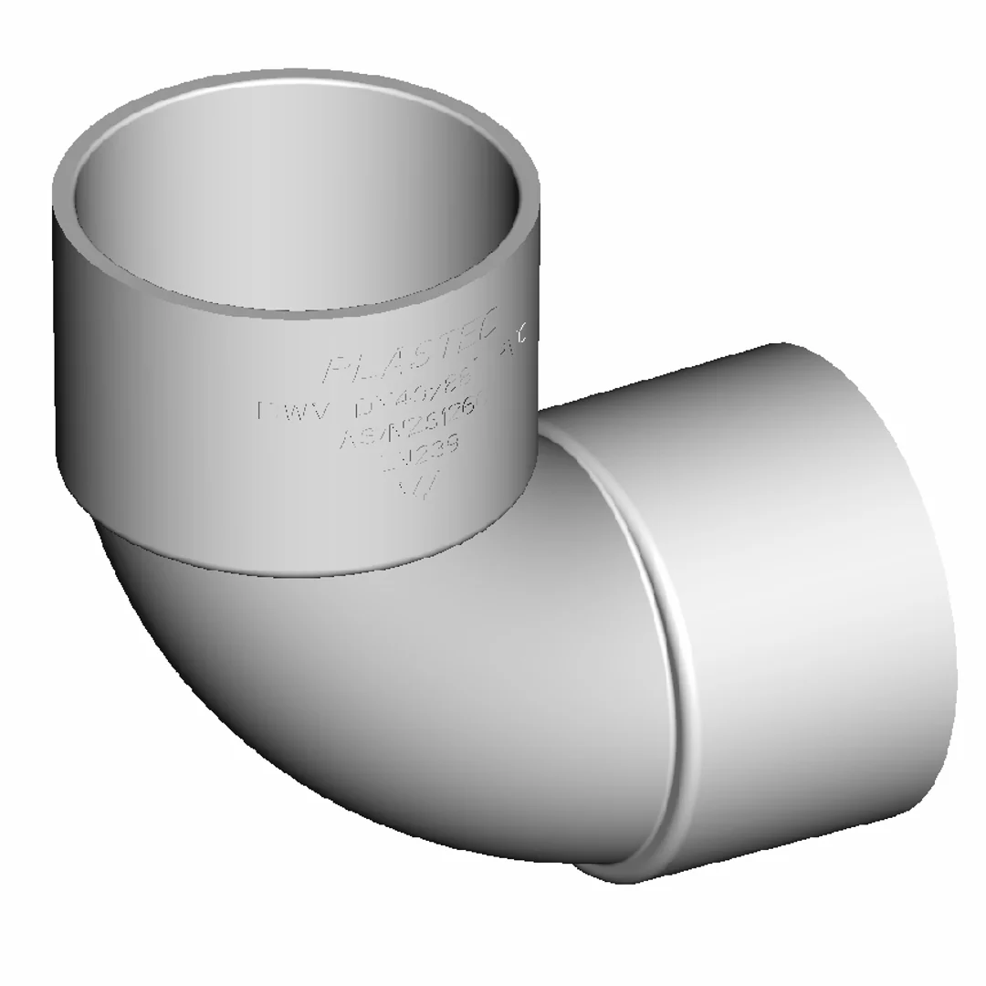 DWV 90 Degree Bend FF - Image 3