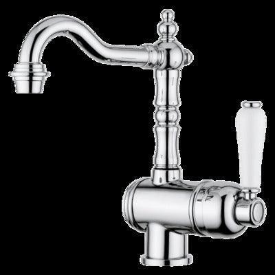 Abey Armando Vicario Provincial Single Lever Basin Mixer Bronze - Image 3