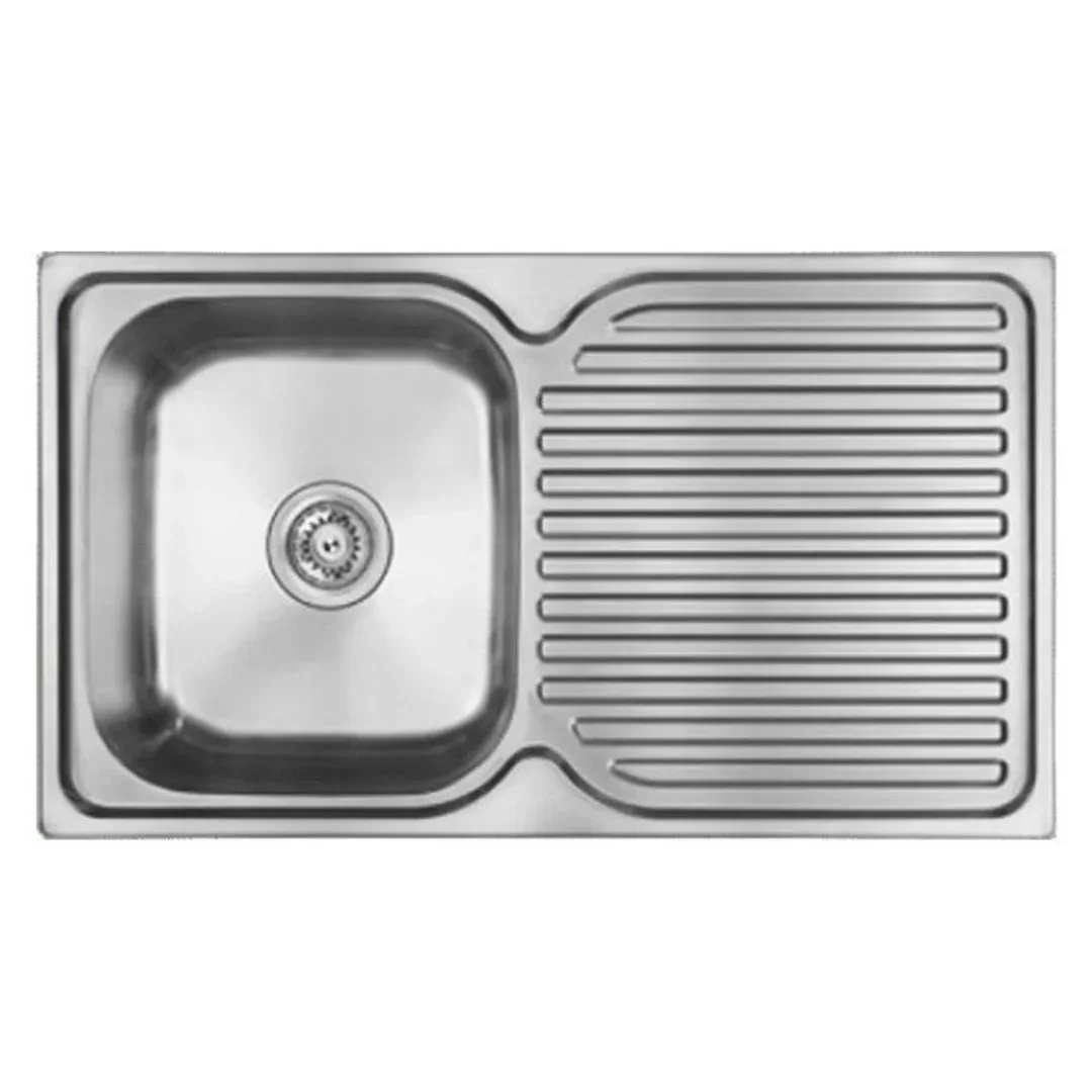 Abey Entry Single Right Bowl Sink 840mm X 480mm En100R - Image 2