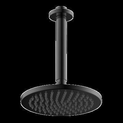 Abey Gareth Ashton 200mm Drop Vertical Overhead Shower Black 1Svro-B - Image 3