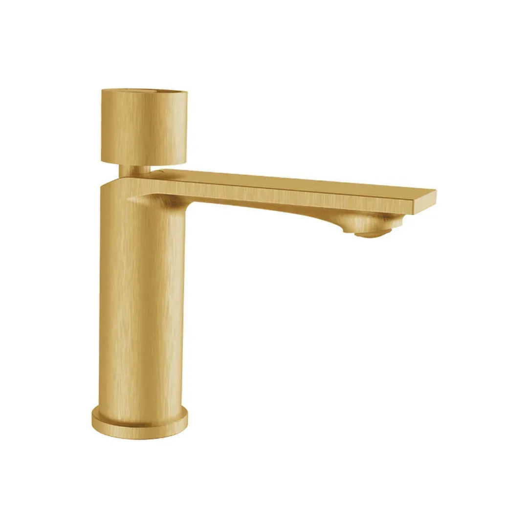 Abey Piazza Basin Mixer Light Gold Pvd
