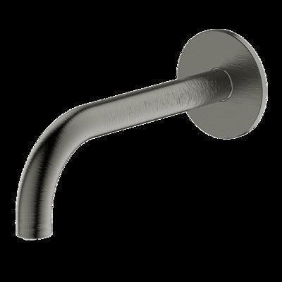 Abey Poco Curved 165mm Basin Spout Gun Metal 6S-C165-Gm - Image 3