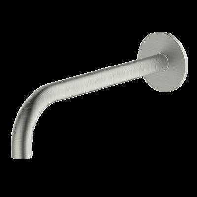 Abey Poco Curved 220mm Basin Spout Brushed Nickel 6S-C220-Bn - Image 3