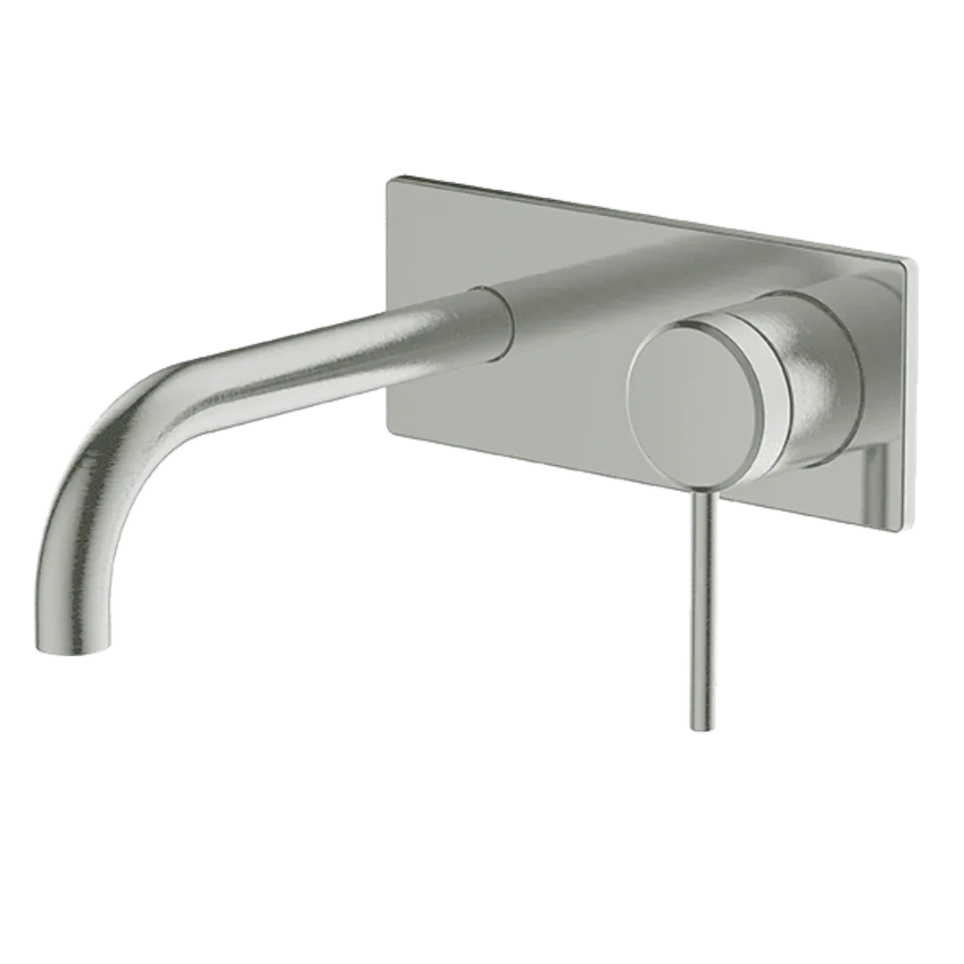 Abey Poco Wall Set 165mm Brushed Nickel 6B-Ws165-Bn - Image 2