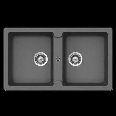 Abey Schock Typos Double Bowl Sink Croma Tn200Cr