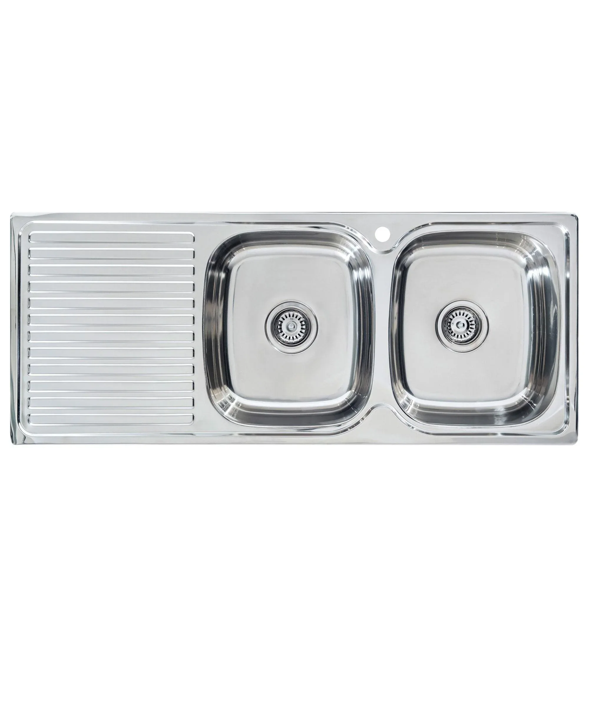 ACERO STAINLESS STEEL SINK LEFT HAND DRAINER 1200 X 480 - Image 5