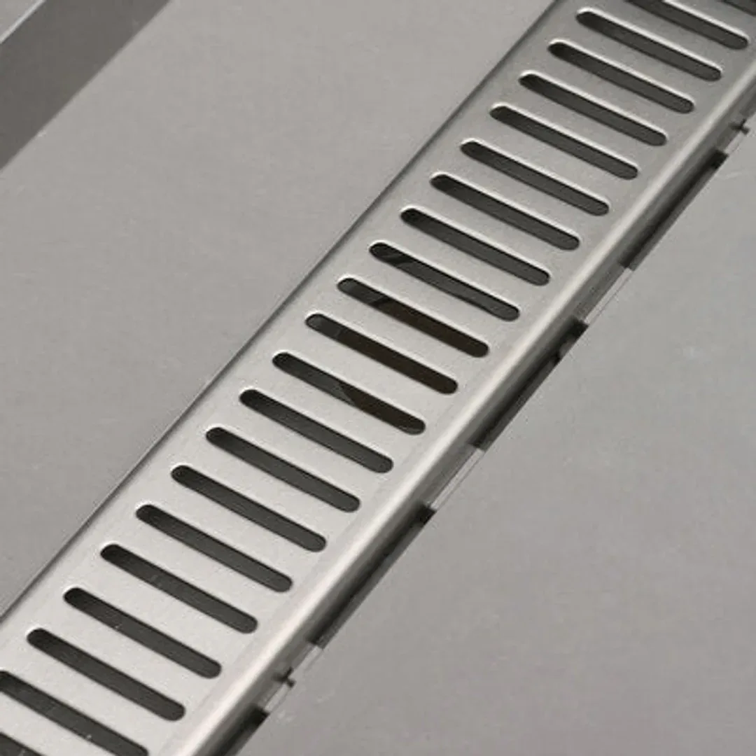 Akril 840mm Channel Grate Stainless Steel Tile Insert 11mm 11720