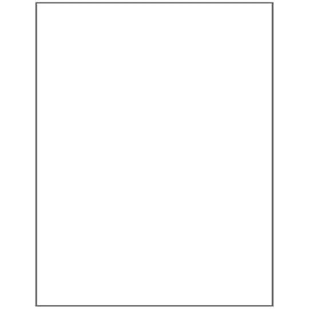 Akril Gloss Sheet 725mm X 2440mm X 6mm Splashback White Pearl
