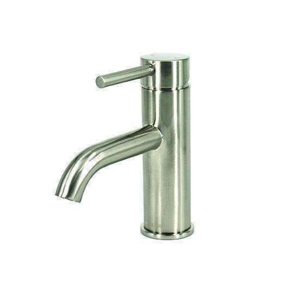 Arcisan Axus Pin Lever Basin Mixer Satin Nickel