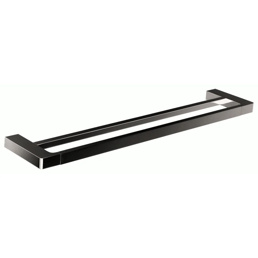 Streamline Arcisan Eneo Double Towel Rail 60cm - Matt Black