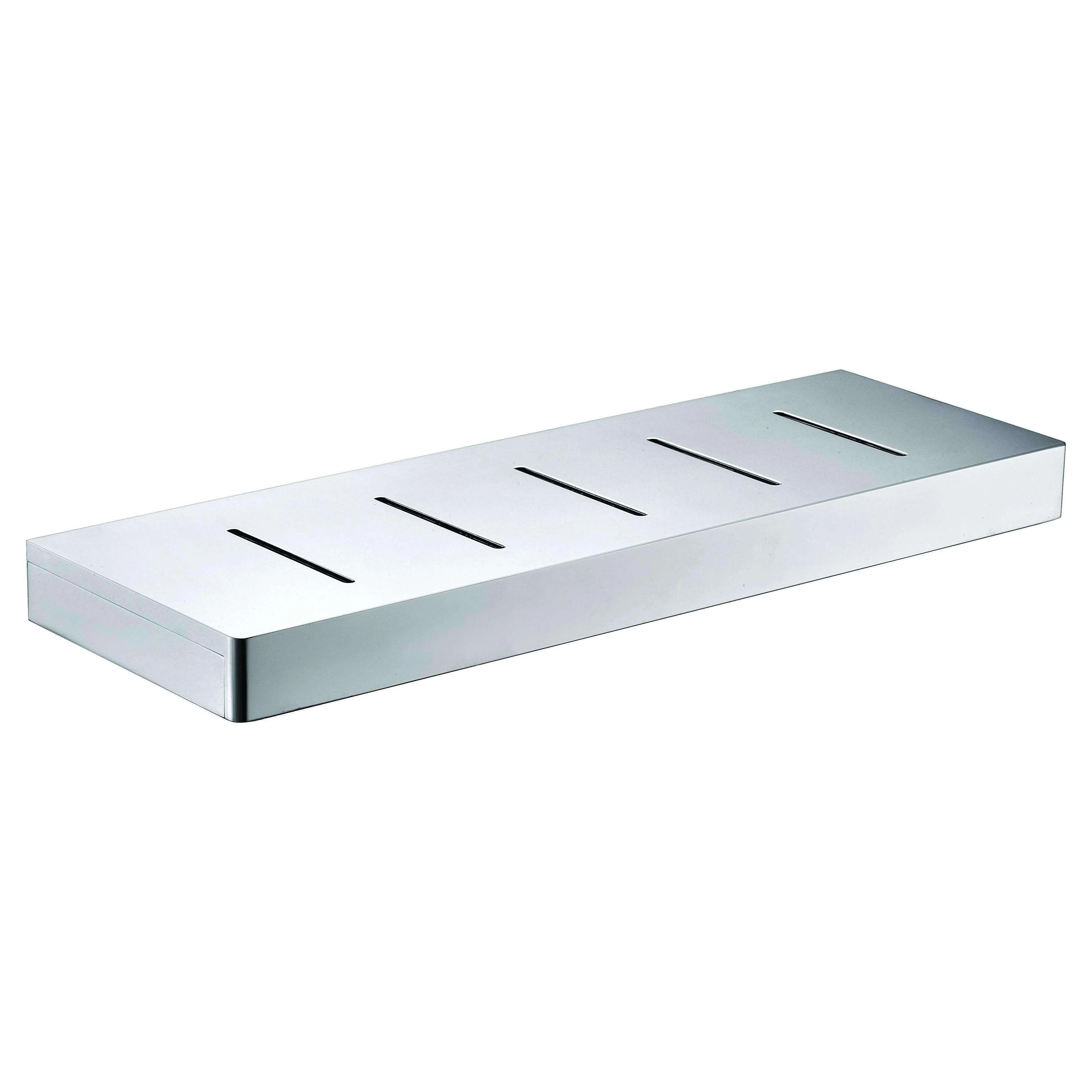 Streamline Arcisan Eneo Shelf With Drain Holes 40cm - Chrome - Image 4