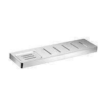 Streamline Arcisan Eneo Shelf With Drain Slots & Soap Dish 37cm - Chrome - Image 2