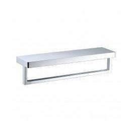 Streamline Arcisan Eneo Shelf With Towel Rail 40cm - Chrome - Image 2