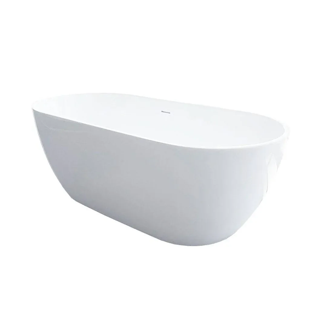 Arcisan Synergii F/Standing Bath Acrylic Gloss White 1650mm - Image 2