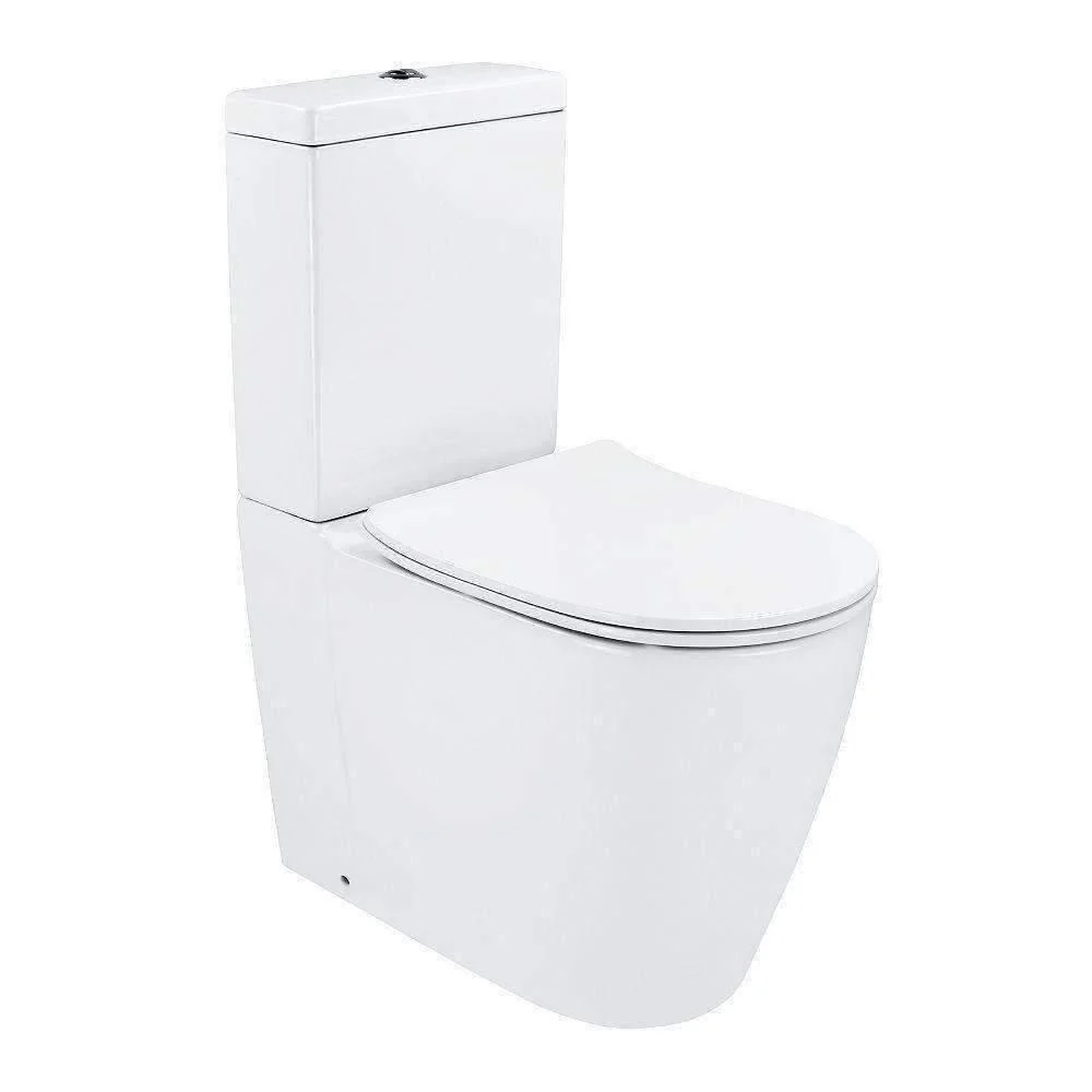 Streamline Arcisan Synergii Back-to-Wall Toilet Suite Back Inlet Slim Seat - Image 7