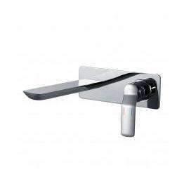 Streamline Synergii Wall Mounted Basin Mixer Chrome - Image 6