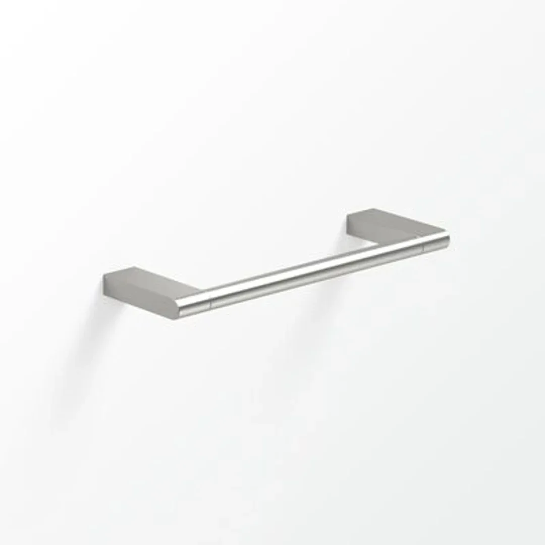 Artizen Towel Rail Single 23Cm In Brushed Nickel(Avenir P#:Arstr230 Bn)