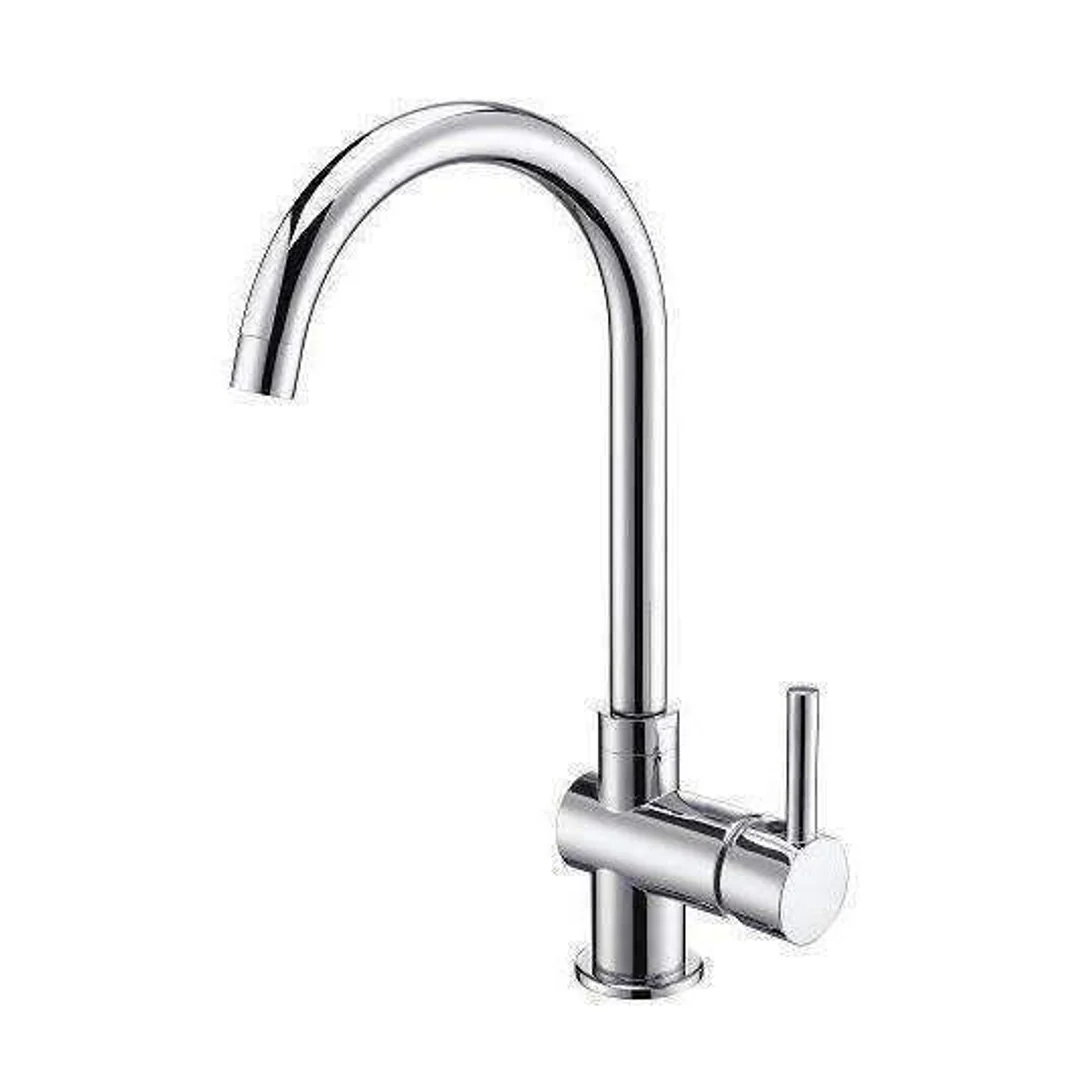 Aspire Spring Pin Lever Gooseneck Sink Mixer - Image 2