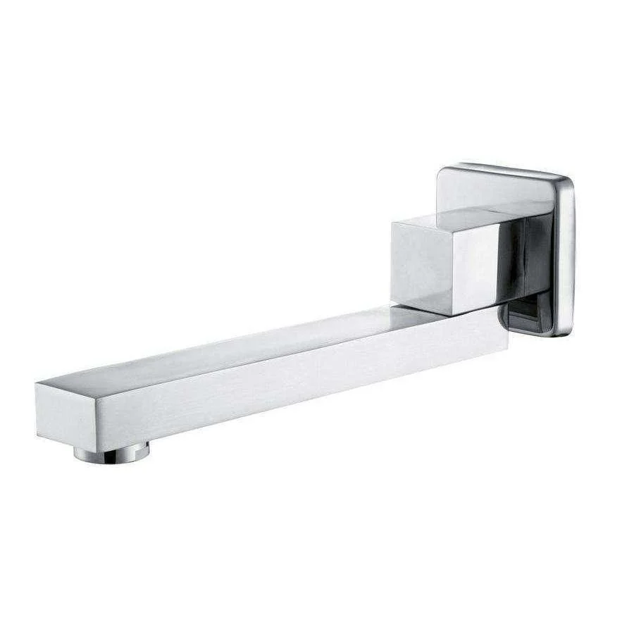 Aspire Unity Square Wall Swivel Outlet 260mm Chrome - Image 4