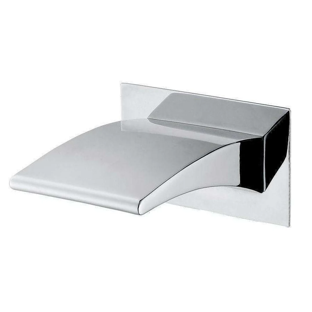 Aspire Matisse Cascade Fixed Wall Outlet 180mm Chrome - Image 2
