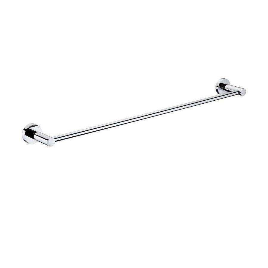 Aspire Unity Round Single Towel Rail 800mm Chrome **23801** - Image 3