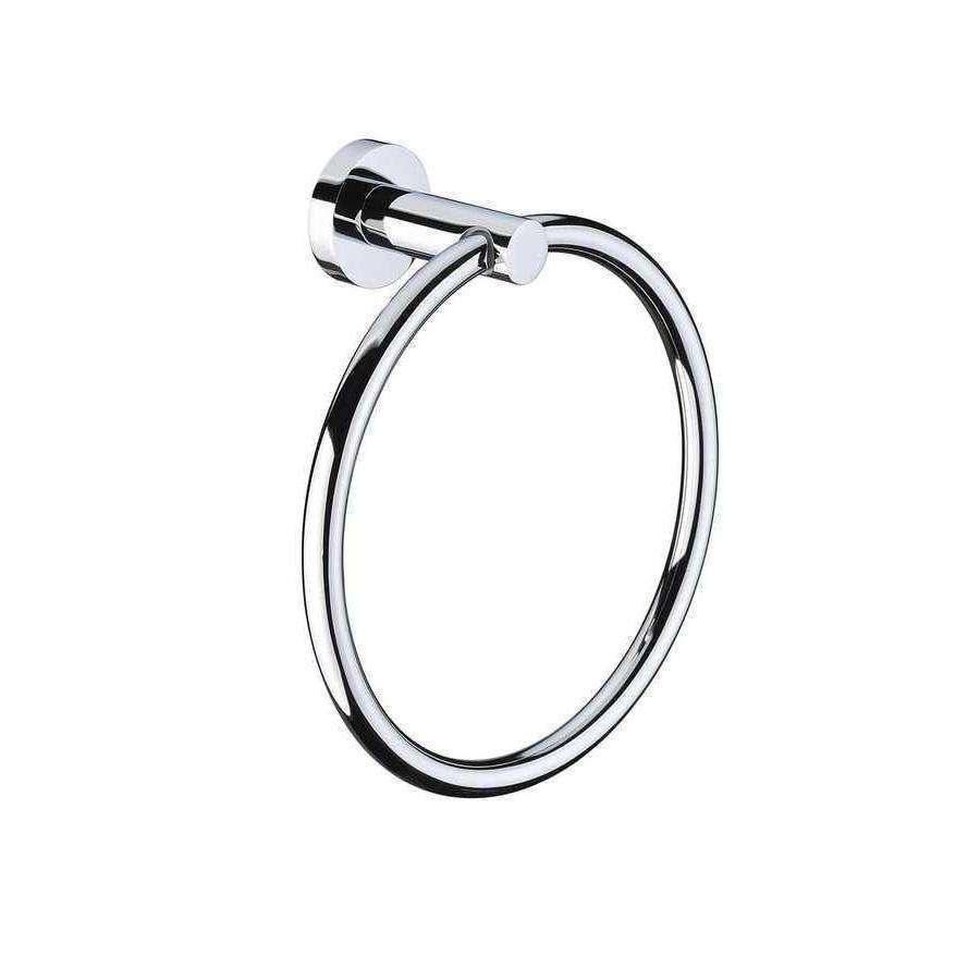 Aspire Unity Round Towel Ring  Chrome **23004** - Image 3