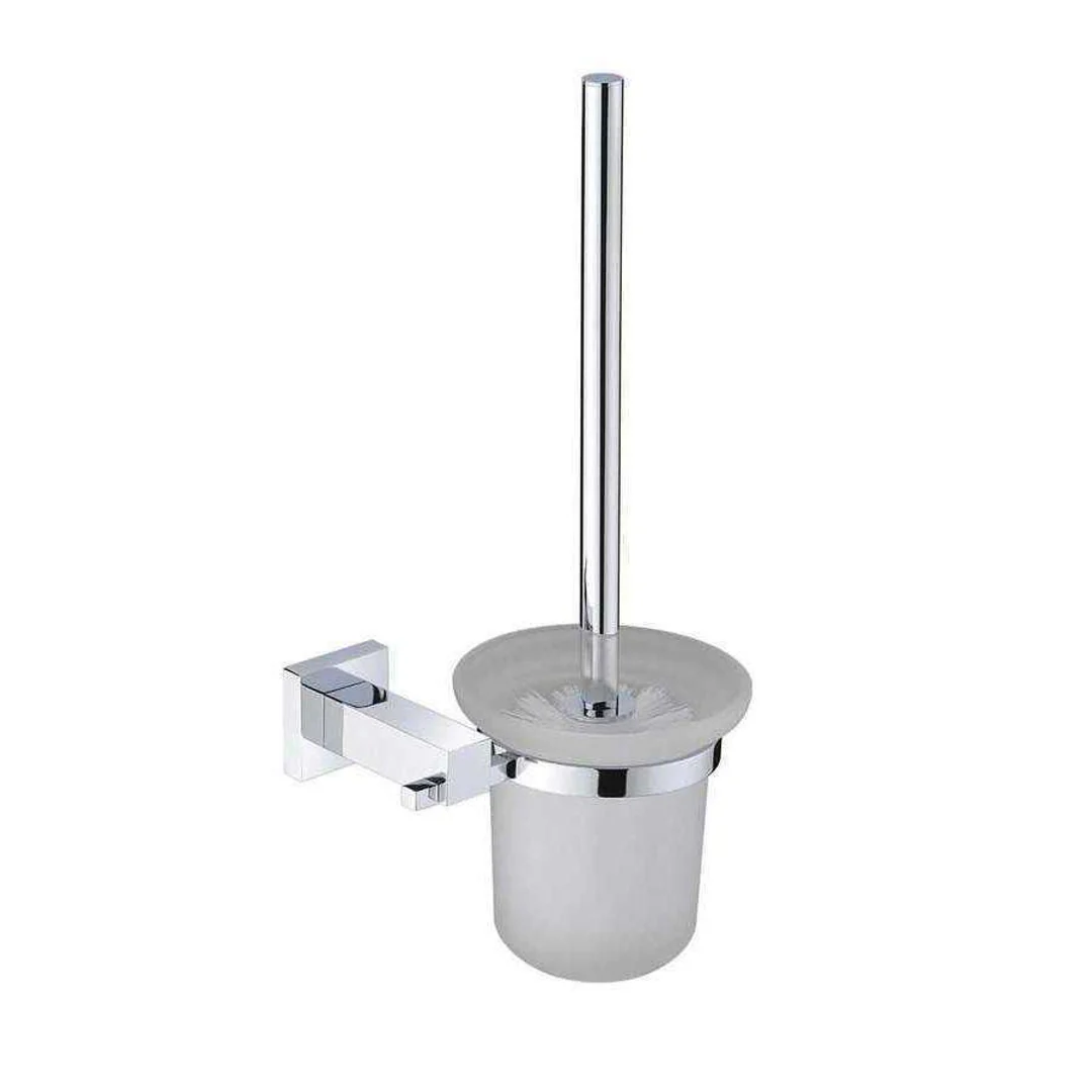 Aspire Unity **Square** Toilet Brush And Holder Chrome **24005** - Image 2