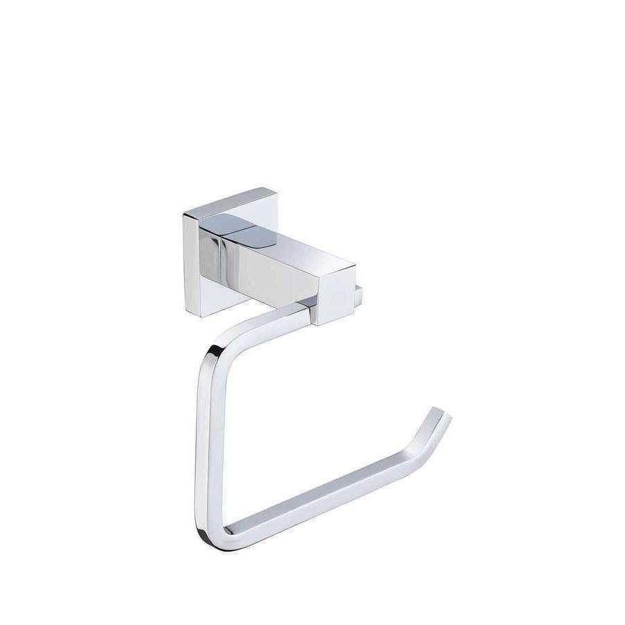 Aspire Unity **Square** Toilet Roll Holder Chrome **24011** - Image 3