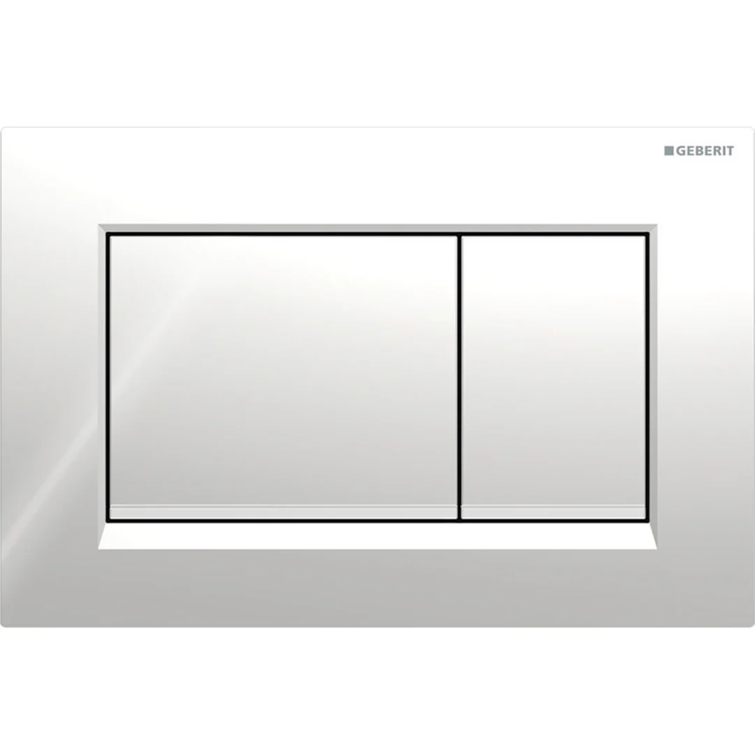 Aspire Urban II Wf Inwall Suite Square C/P Button Cistern Seat & Pan - Image 5