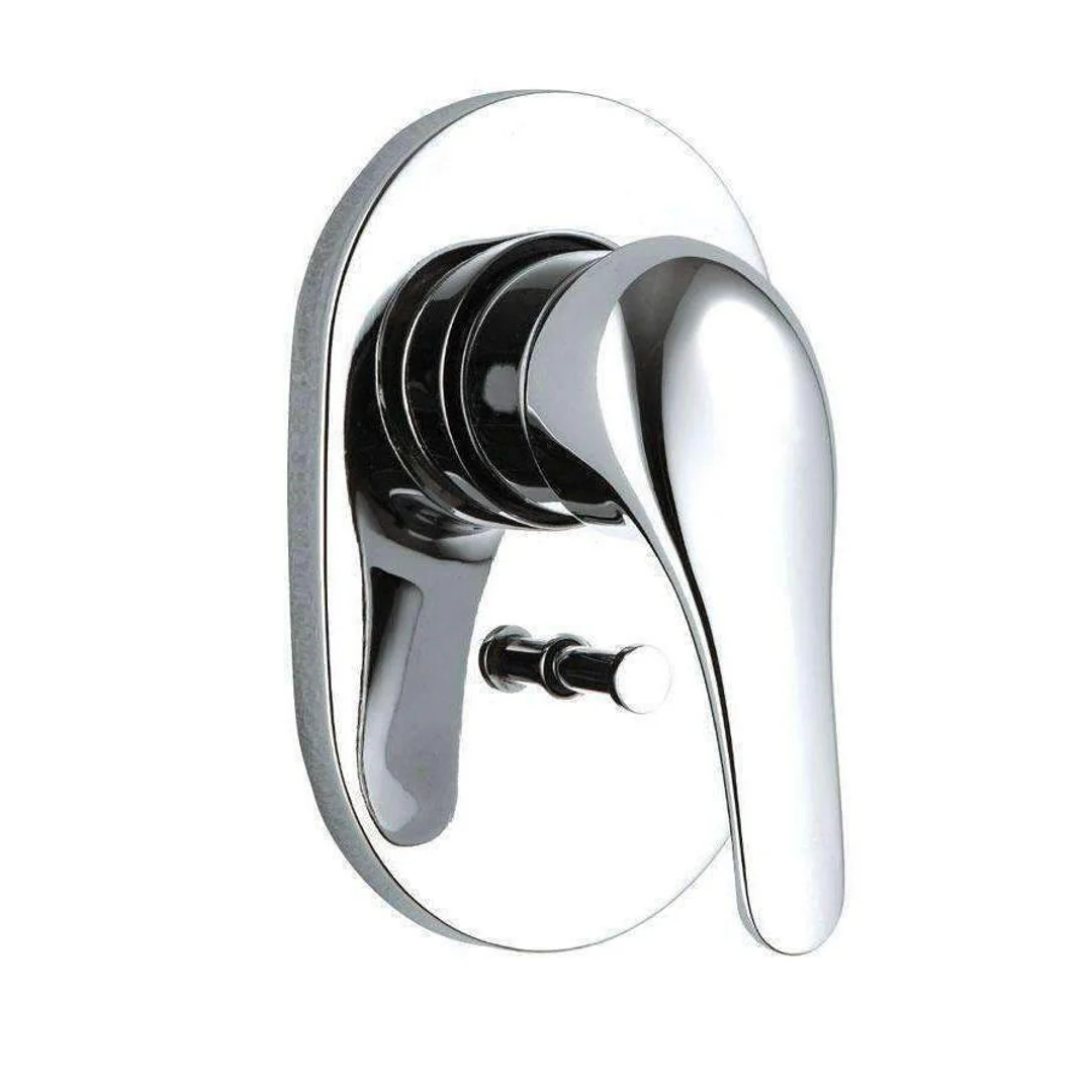 Aspire Zodiac Shower/Bath Mixer With Diverter Chrome - Image 2