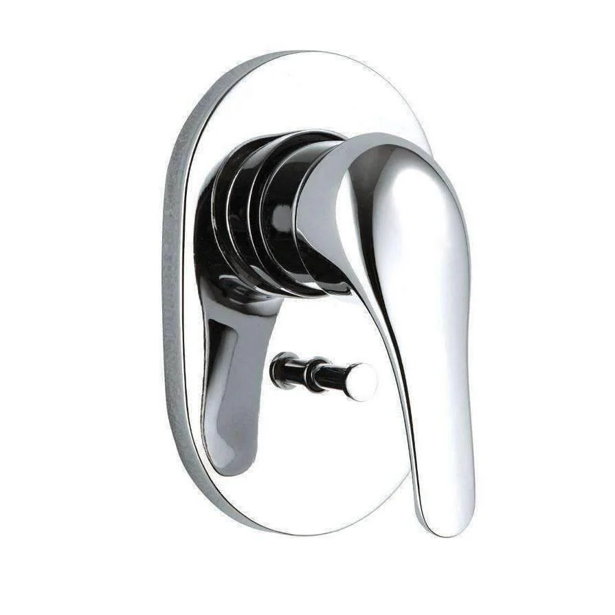 Aspire Zodiac Shower/Bath Mixer With Diverter Chrome - Image 3