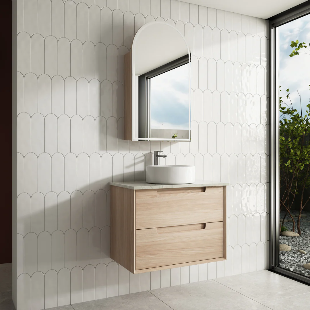 Aulic Ainsley 750 Cabinet With Pure Stone Top With Undermount Basin - Image 2