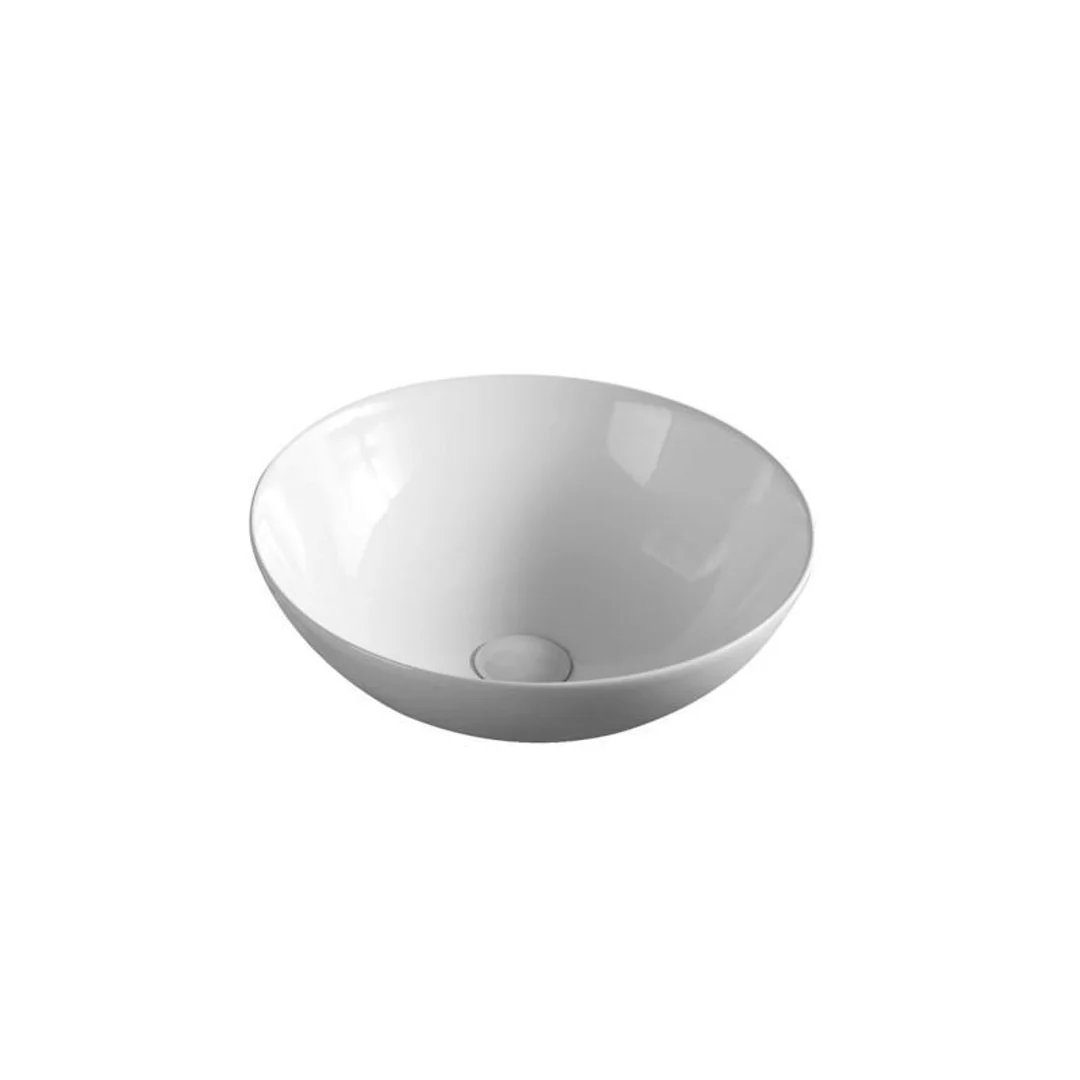 Aulic Argyle Gloss White Above Counter Basin 405 X 405 X 145mm - Image 2