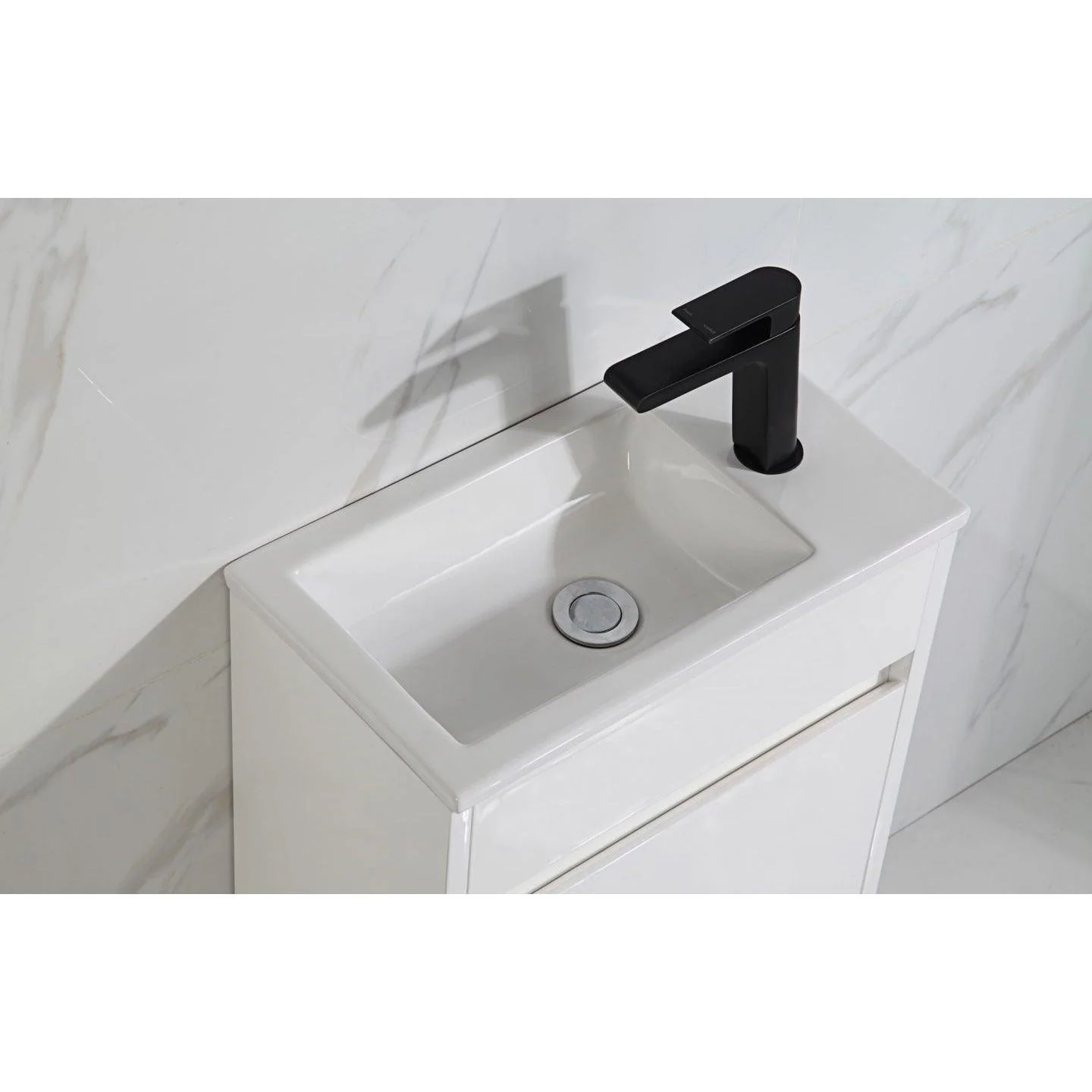 Aulic Brant Wall Hung Finger Pull Cabinet Only 445X255X540mm - Image 8