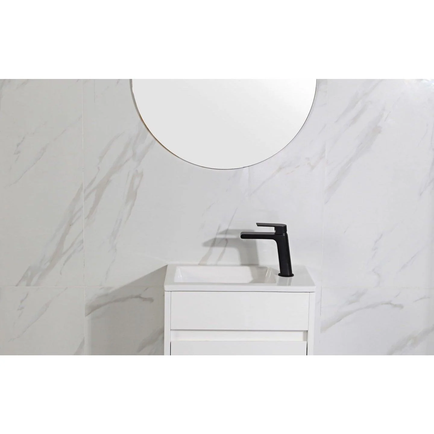 Aulic Brant Wall Hung Finger Pull Cabinet Only 445X255X540mm - Image 9
