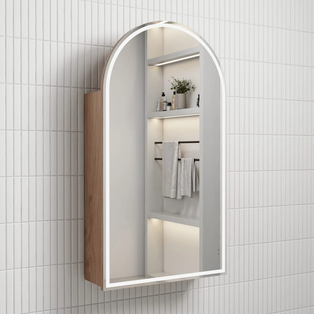 Aulic Canterbury Led Shaving Cabinet Mia