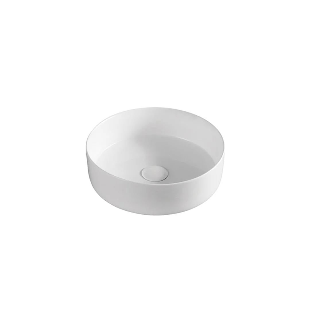 Aulic Dove Gloss White Above Counter Basin 360 X 360 X 120 mm - Image 2