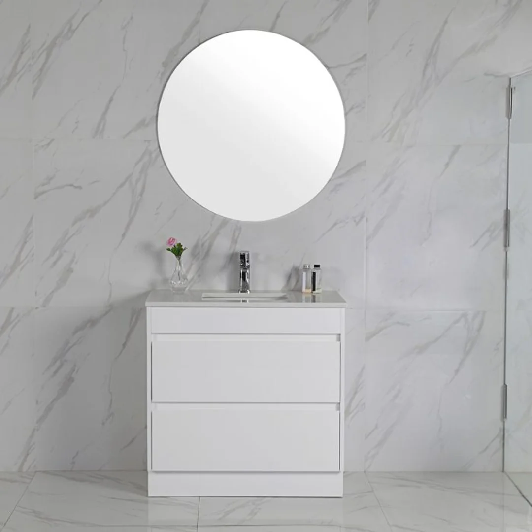 Aulic Leona Finger Pull Cabinet For Single Bowl 1480X450X855Mm