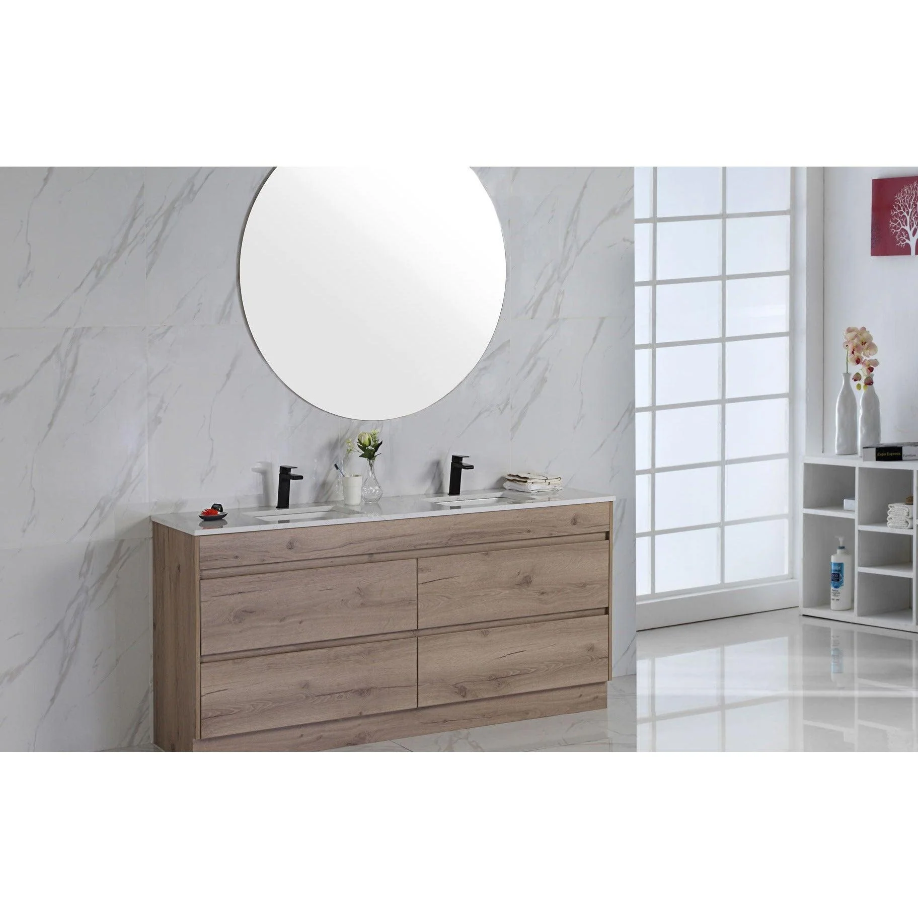Aulic Max Finger Pull Cabinet Only 880X450X855mm - Image 6