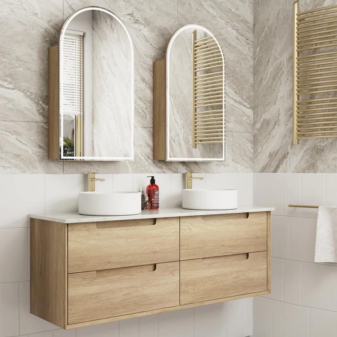 Aulic Moreno 1500 Cabinet With Palis White Flat Stone Top - Image 2