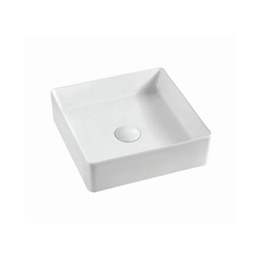 Aulic Xenia Macleod Above Counter Basin Gloss White 365 X 365 X 110mm - Image 2