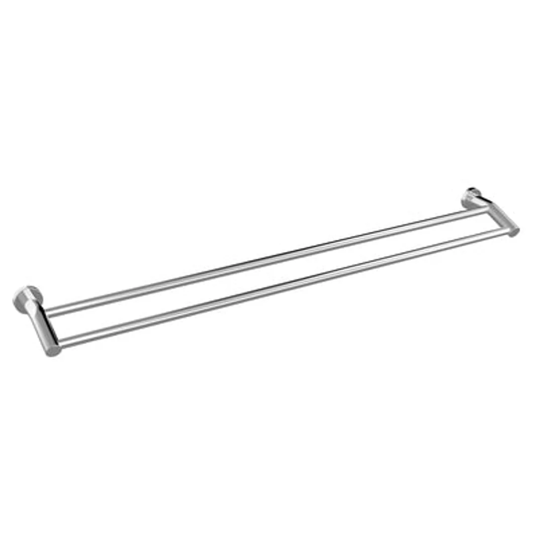 Ausboard Dlx Double Towel Rail  900mm Chrome - Image 2