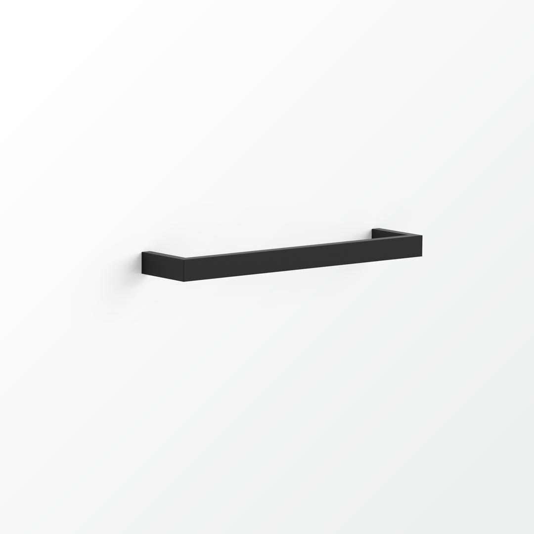 Avenir Cubo Heated Towel Rail 45Cm Matt Black - Image 3
