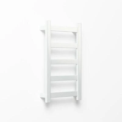 Avenir Hybrid Heated 5 Bar Towel Rail 72X45Cm Mirror Stainless - Image 3