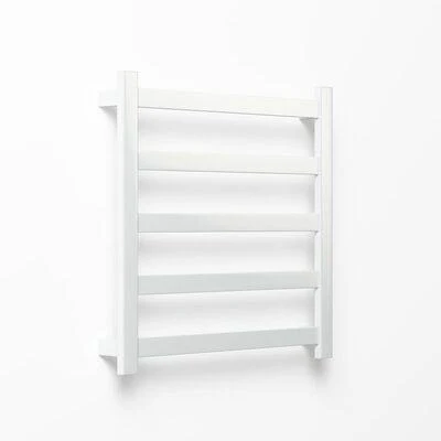 Avenir Hybrid Heated 5 Bar Towel Rail 72X75Cm Mirror Stainless - Image 3