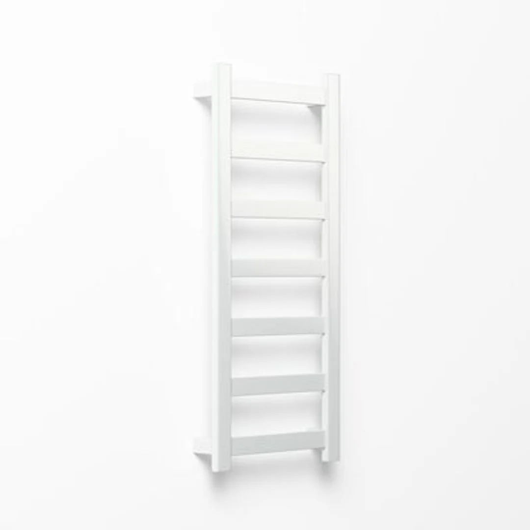 Avenir Hybrid Heated 7 Bar Towel Rail 102X45Cm Mirror Stainless - Image 2