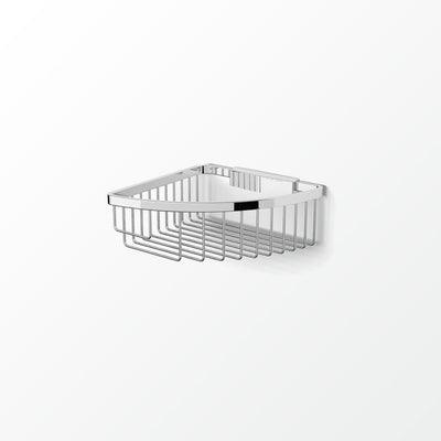 Avenir Universal Large Detachable Corner Soap Basket Chrome - Image 3